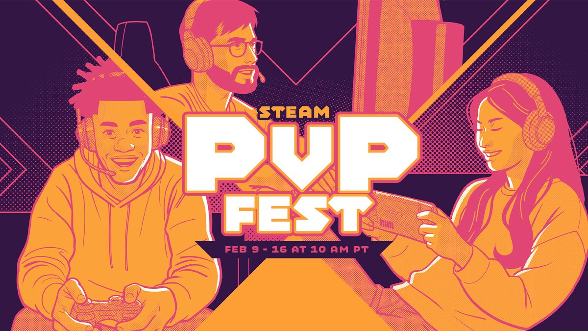 Steam PvP Fest is now live! In honor of the upcoming Valentine's Day, ask your Valentine: 1v1 me bro? From now until Monday Feb 16, celebrate all kinds of games where you can fight your friends (or crush, we're not judging).