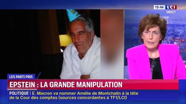 📢 : « Epstein : la grande manipulation», le parti pris #politique de Ruth Elkrief Ruth Elkrief “C’est un scandale hors du commun qui est une bombe à fragmentation pour notre démocratie..” #24hPujadas #LCI #Epstein ⤵️