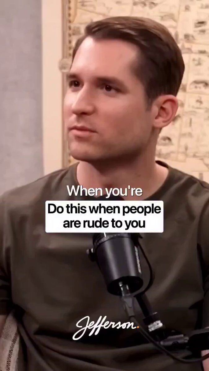 Do this when people are rude to you