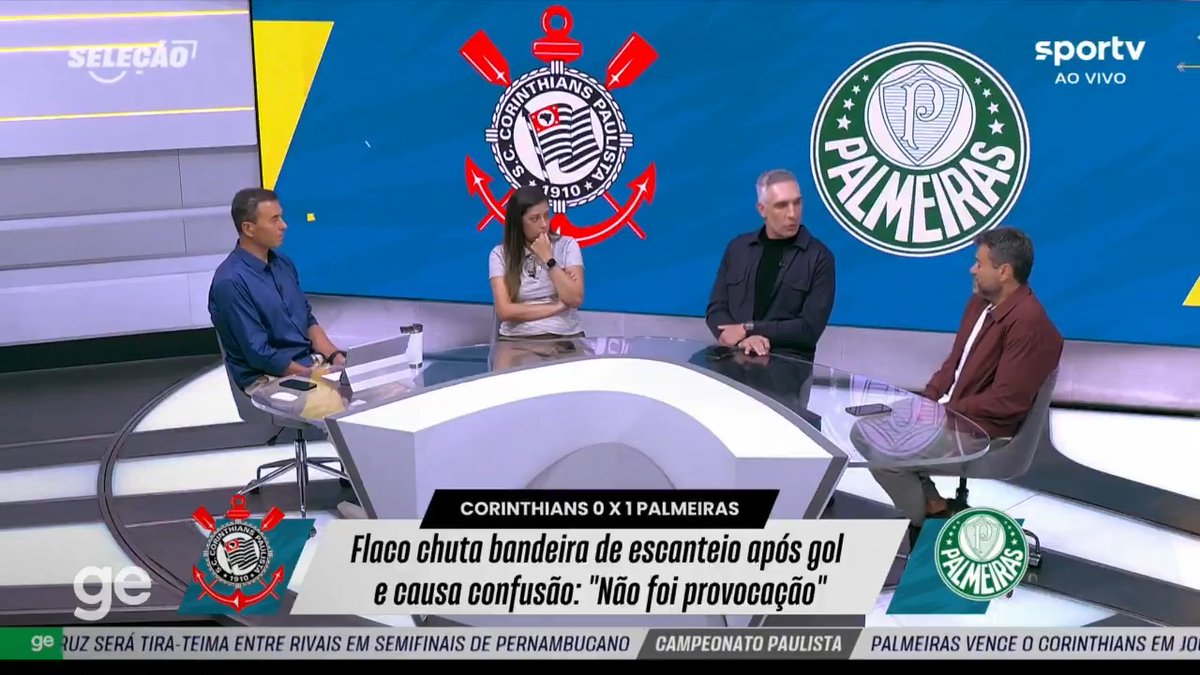 Fernando Prass, no Sportv: "Jogo com torcida única é broxante." 🎥 sportv | ge
