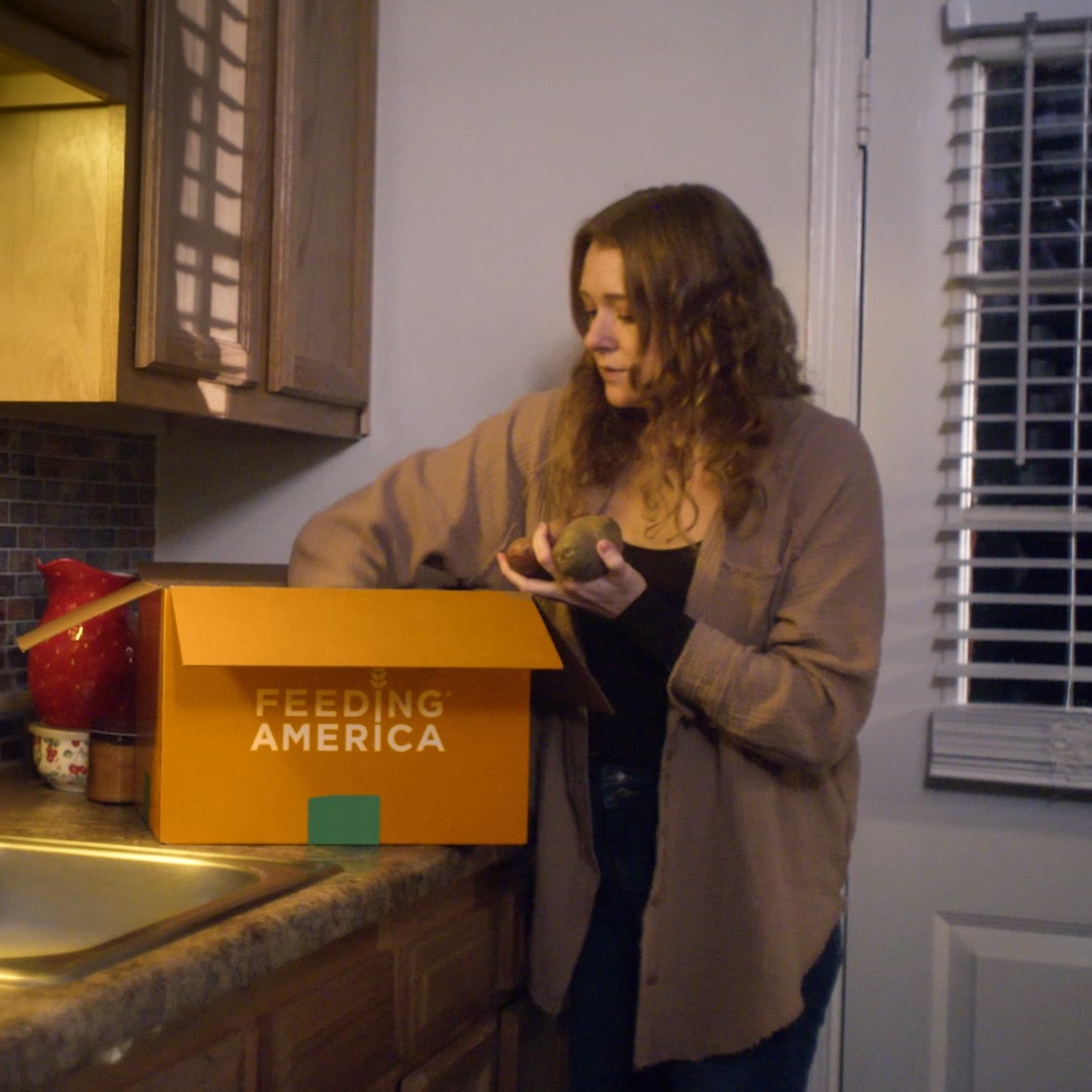Every act of change begins with a neighbor. A hand extended. A box lifted. Across food banks and food pantries nationwide, neighbors lead the way — packing food and dignity into every box. Together, we can end hunger. Take action: