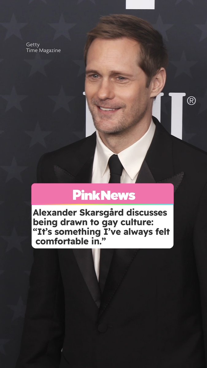 Alexander Skarsgård has opened up about his long relationship with playing queer characters and starring in queer media, saying that he has been “immersed in gay culture” since he was young. Speaking to Time Magazine, the ‘Pillion’ actor credited his uncle, saying “from when I was a toddler, having a gay uncle wasn’t any different from having a straight uncle.” Skarsgård also reflected on his current relationship with gay culture, revealing that when he goes out he tends to go to gay clubs. “It’s something I’ve always been drawn to and felt comfortable in,” the actor said.