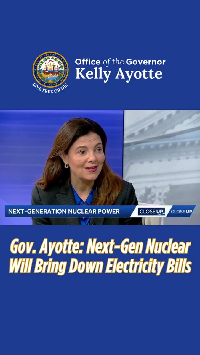 Granite Staters' electricity bills are way too high. Next-generation nuclear power will help bring rates down and allow us to produce our own clean energy right here in New Hampshire.
