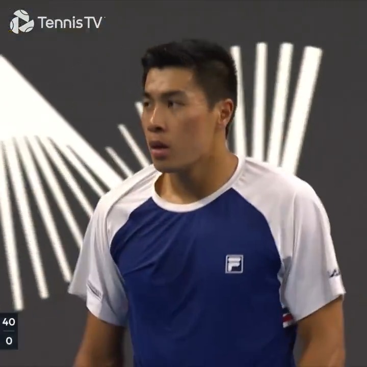 Sealed in style โจ Brandon Nakashima wins the first match this week in Dallas by defeating Bellucci 6-3 6-4. #DALOpen