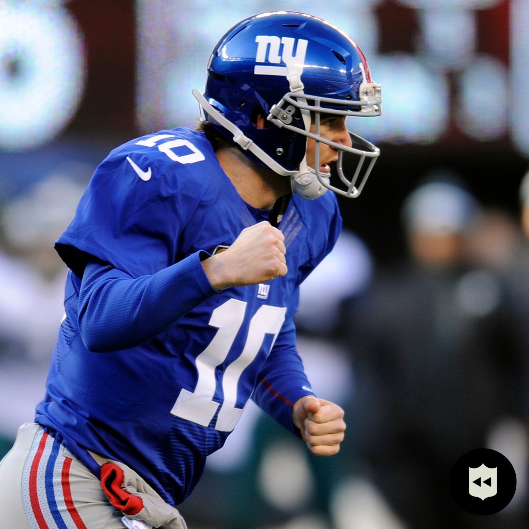 When Eli Manning threw 5 touchdowns on only 13 completions against the Eagles 🔥