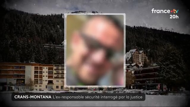 🇨🇭 Crans-Montana : l’ex-responsable de la sécurité interrogé par la police , lundi 9 février. C'est lui qui avait effectué les 2 dernières inspections du bar "Le Constellation". #JT20h