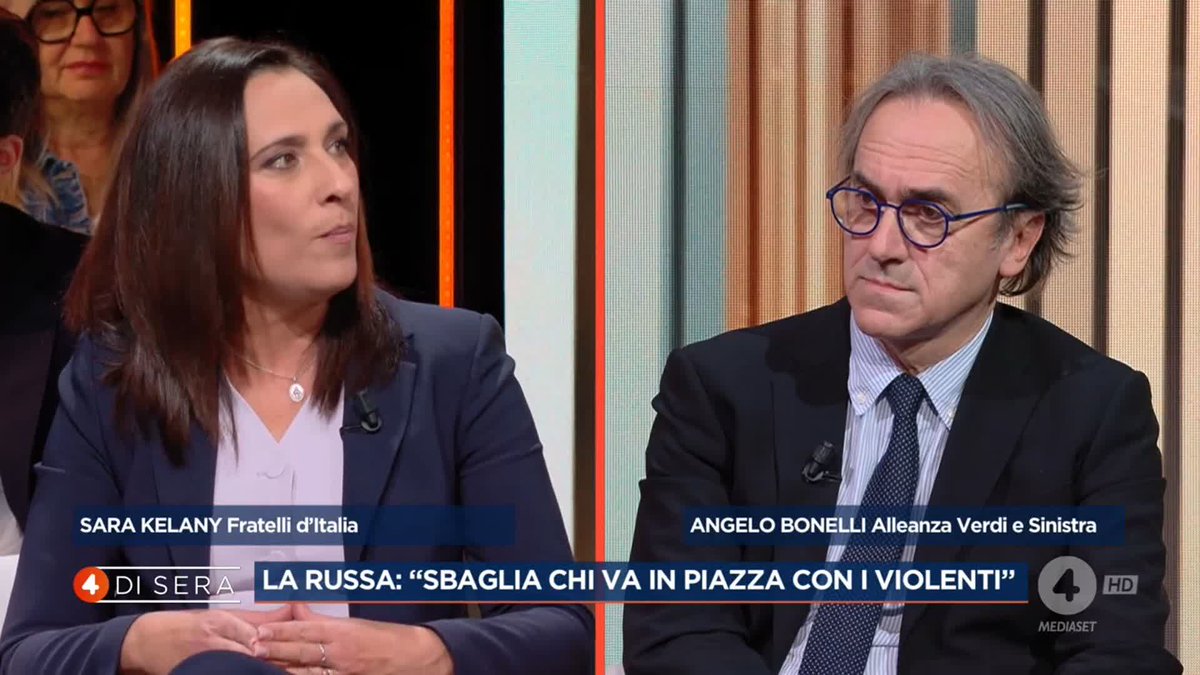 "È del tutto evidente che le sinistre stiano coccolando l’antagonismo dei centri sociali, perché rappresentano il loro bacino di voti” Sara Kelany a #4disera
