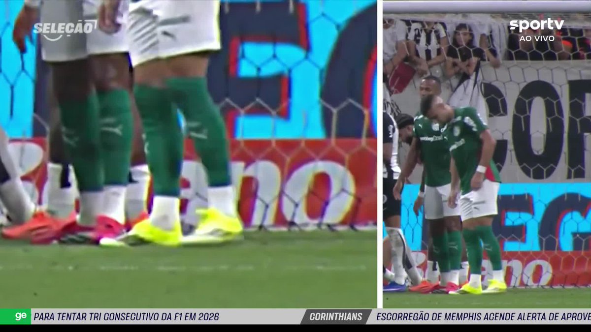 Eric Faria critica atitude de Andreas Pereira em Corinthians 0x1 Palmeiras: “Isso não é legal. Eu sei que o futebol tem malandragem, mas isso passa do ponto. Não faz o menor sentido.” 🎥 sportv | ge