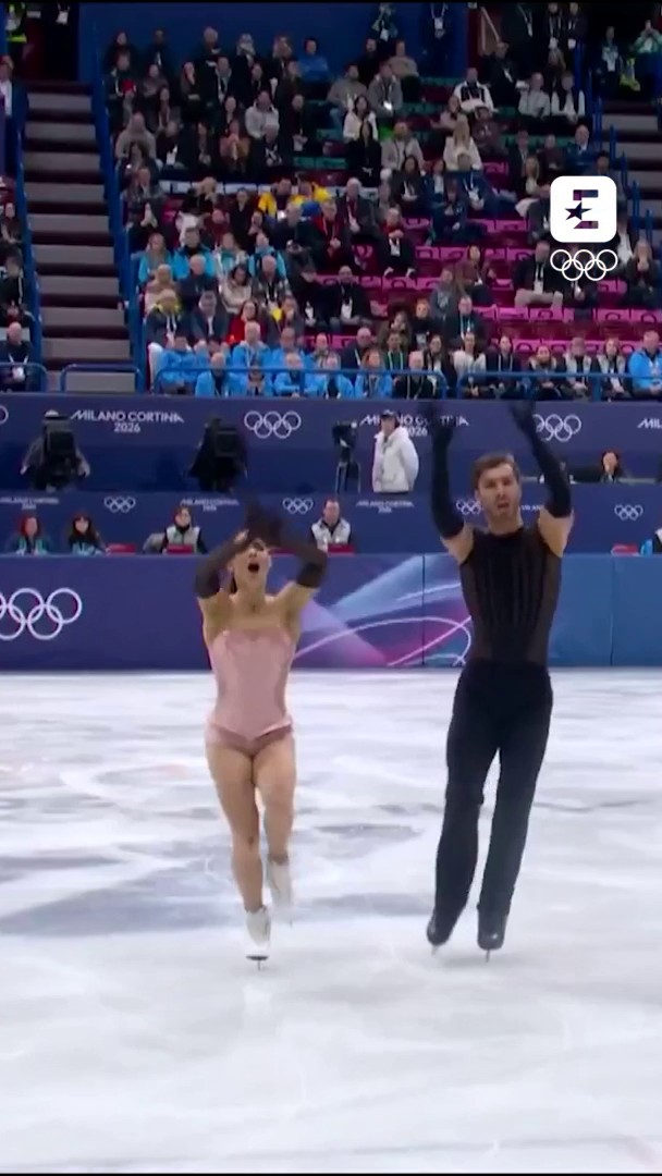 🔝 Record de la saison pour notre duo français !! Guillaume Cizeron et Laurence Fournier Beaudry, vous êtes magnifiques 🤩 Suivez les Jeux Olympiques en intégralité sur Eurosport et @hbomaxfr