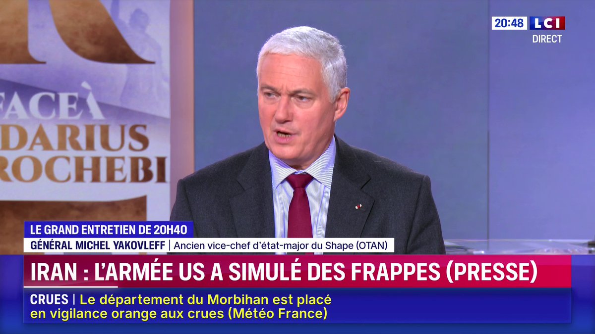 🗣️ "Le programme nucléaire iranien ne mourra pas, car il est dans le cerveau d’un paquet d’ingénieurs de très haut niveau. Les Américains ne les tueront pas tous et ils ne savent pas où se situent toutes les infrastructures", explique La Punchline de Yakovleff