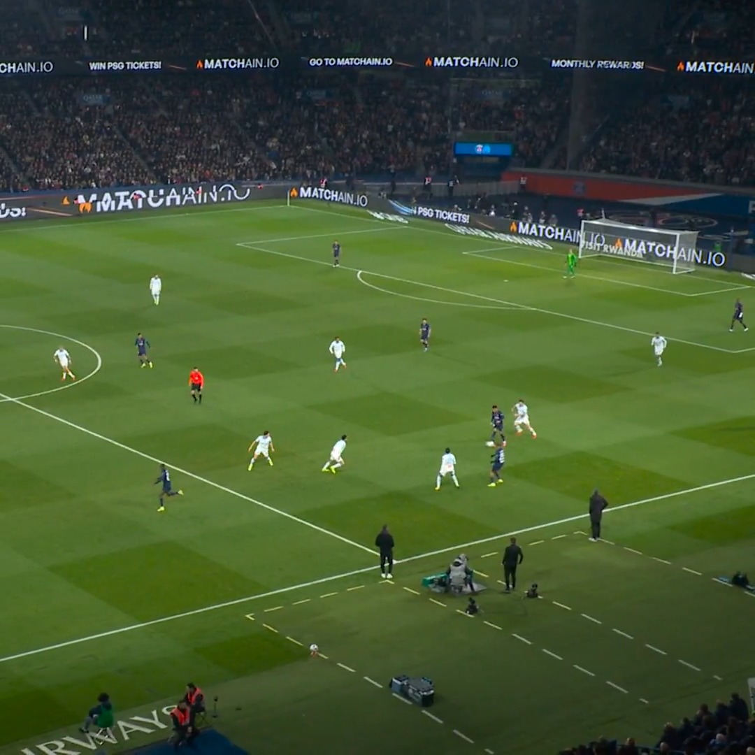 Nuno Mendes Bradley Barcola Desiré Doué Nuno Mendes Ousmane Dembélé FÚTBOL 👏
