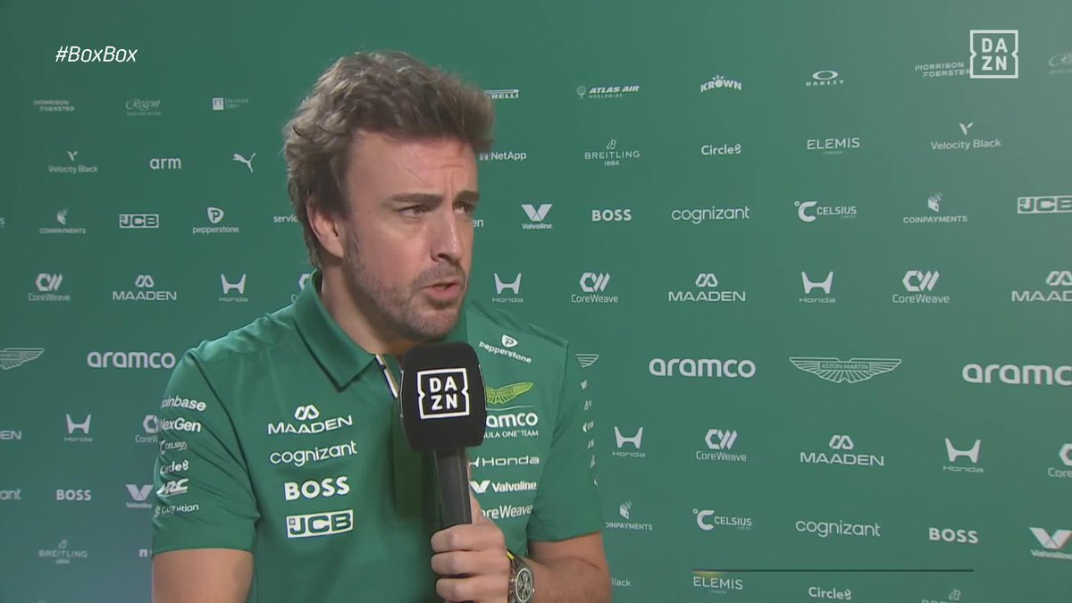 Fernando Alonso se visualiza JUGANDO CON LOS GRANDES 🚀 🗣️ "Iremos de menos a más... esperamos tener un coche para luchar" #BoxBox