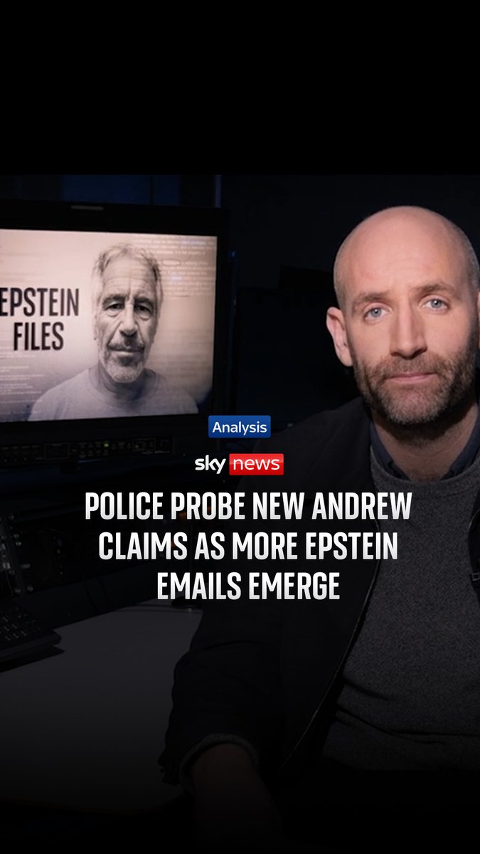 Andrew Mountbatten-Windsor appears to have shared confidential government documents with Jeffrey Epstein whilst serving as a UK trade envoy, reports Tom Cheshire. Police say they're looking into the claims, which are based on emails from the Epstein files. Andrew denies wrongdoing.