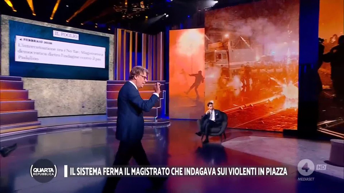 La storia del magistrato fermato dal sistema perchè indagava sui violenti di #Askatasuna #Padalino #quartarepubblica