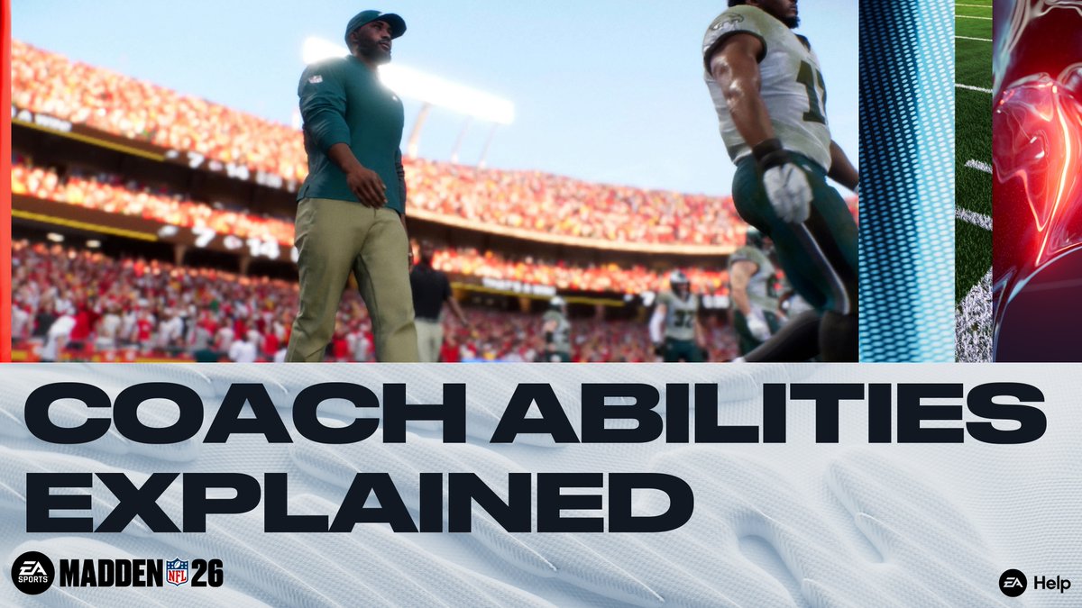 #Madden26 Here's how to level up your coach in Franchise Mode and unlock new ways to lead your team with Coach Abilities, Weekly Strategies, and more 👇