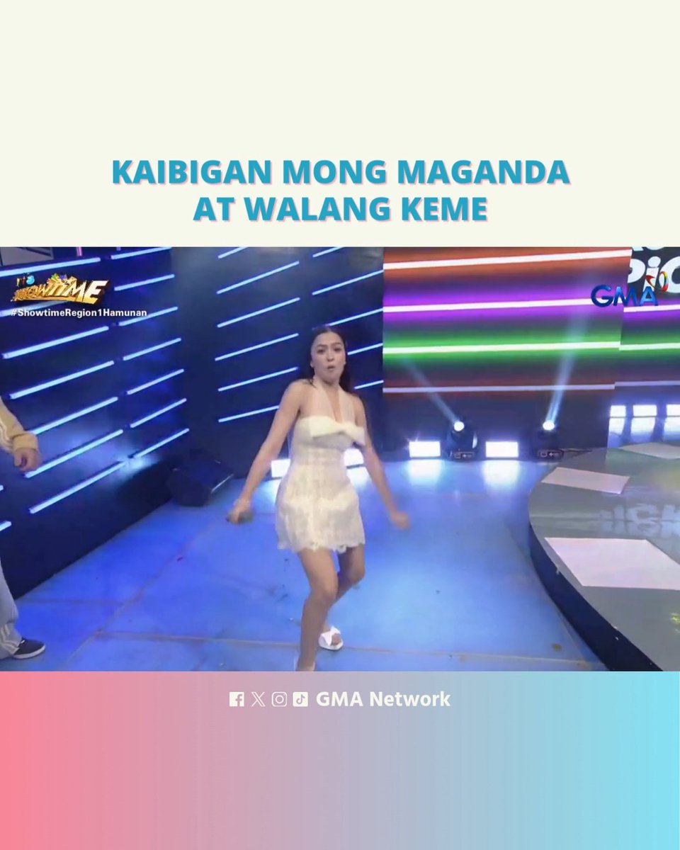 #KapusoFeels: Game na game sa sayawan! 😂 #ItsShowtime | For more Kapuso Feels, visit: #AlexaIlacad