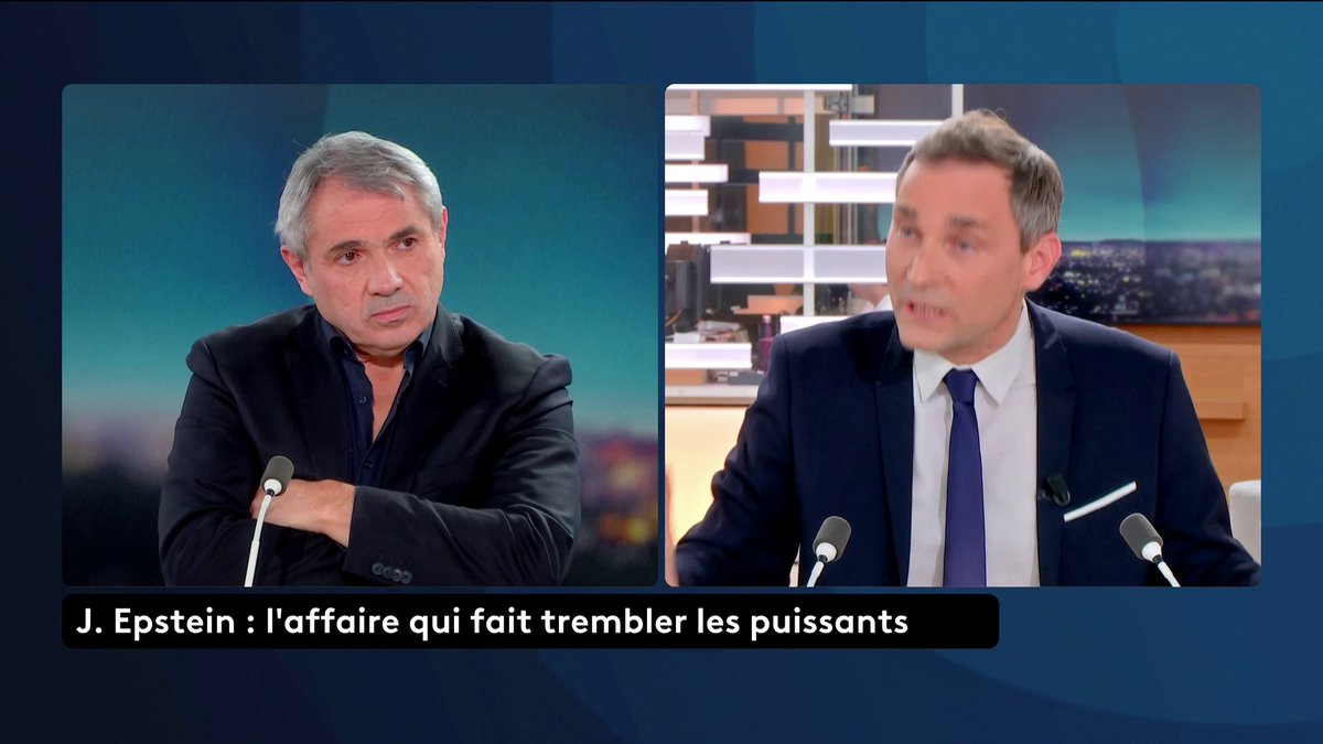 🔴 🗣️ L'affaire Epstein pourrait-elle être instrumentalisée par la Russie, interroge Loïc de La Mornais "Jeffrey Epstein s'est laissé approcher par la Russie [...] On voit que deux de ses secrétaires sont russes", évoque Regis Gente #SurLeTerrain #Canal16