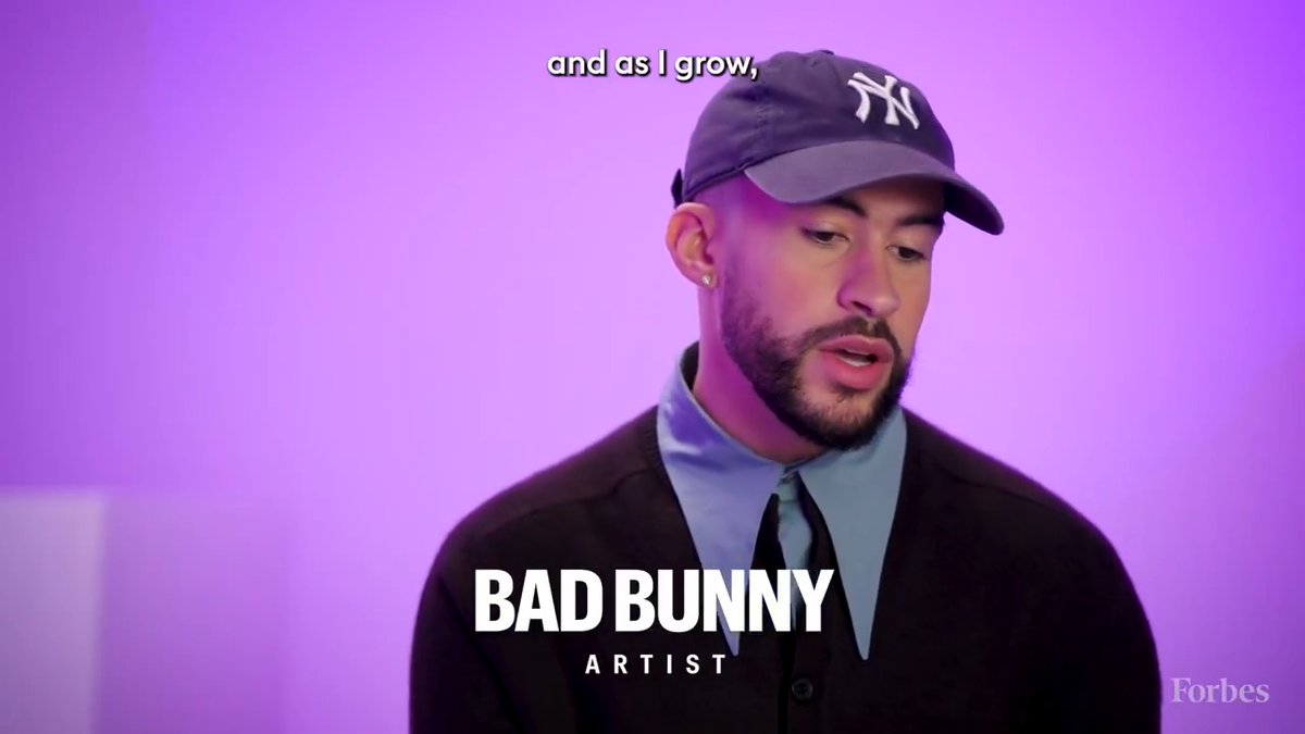 Bad Bunny had viewers dancing during the Super Bowl halftime show Sunday. However, the Puerto Rican artist danced onto the scene years ago, making the #ForbesUnder30 list in 2019. We caught up with him in 2023. Read more: