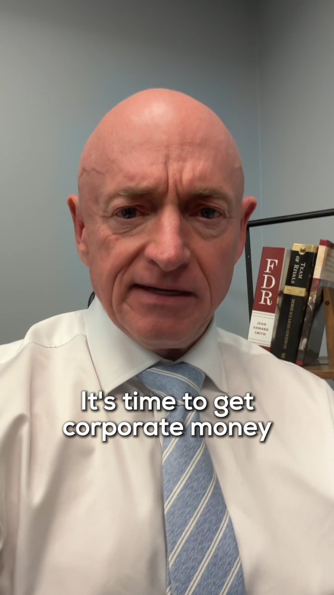 We all know big corporations have too much influence in Washington. I've never taken a dime of corporate PAC money because Arizonans need to know their elected leaders are working for them. We need to put people first and get corporate money out of politics.