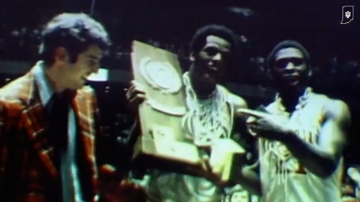 Celebrating Hoosier perfection. Tonight, we honor the 50th anniversary of our 1975-1976 national championship team. 👏