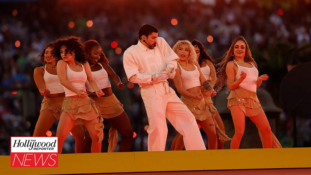 Bad Bunny brought love and unity to the 2026 #SuperBowl...and celebrities were quick to weigh in on his halftime performance #THRNews