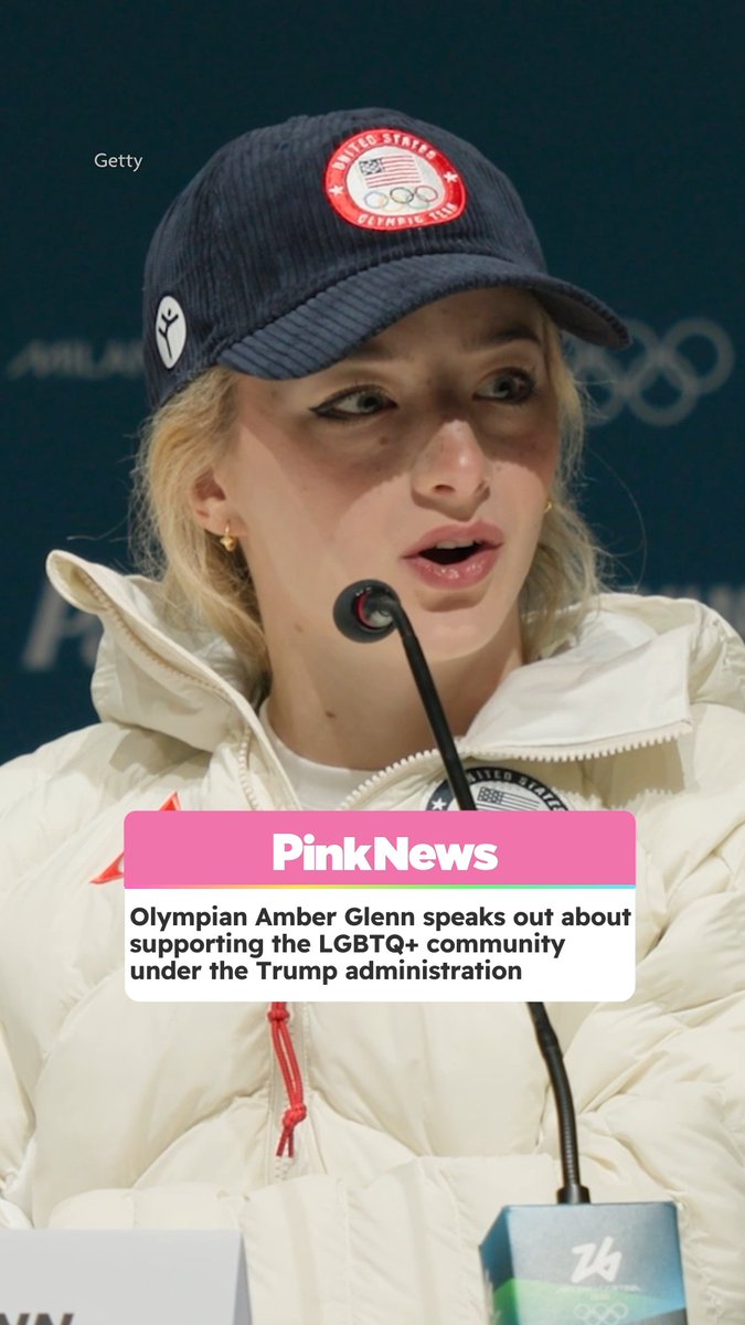 Olympian Amber Glenn has spoken out about supporting the LGBTQ+ community under the Trump administration. Glenn, who identifies as pansexual, recently announced that she is taking a break from social media following backlash for speaking out against the Trump administration. At a press conference for the Winter Olympics on February 4, Glenn said: "It's been a hard time for the community overall under this administration. It isn't the first time that we've had to come together as a community and try and fight for our human rights." She continued: "And now, especially, it's not just affecting the queer community but many other communities. And I think that we are able to support each other in a way that we didn't have to before. And, because of that, it's made us a lot stronger." On using her platform to speak about LGBTQ+ rights, she said: "I know that a lot of people say you're just an athlete, like, stick to your job, shut up about politics... but politics affect us all. It is something that I will not just be quiet about, because it is something that affects us in our everyday lives." Glenn finished by saying: "As a community, we are strong and we support each other and brighter days are ahead of us"