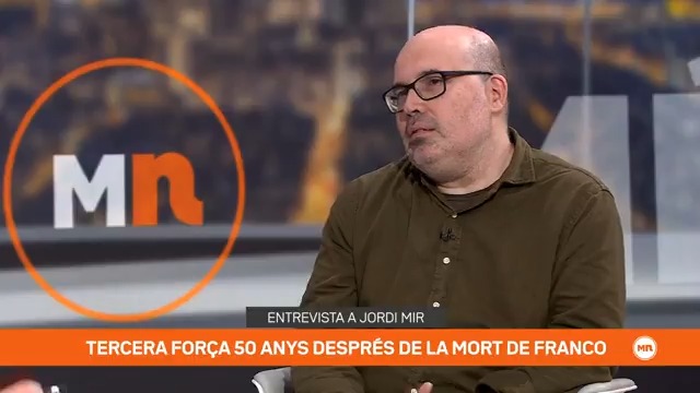 "Ningú està vacunat contra el feixisme." Jordi Mir, doctor en Humanitats, reflexiona sobre l'extrema dreta actual en "El nostre feixisme", un assaig que proposa combatre el supremacisme creant democràcia #MésNit3Cat