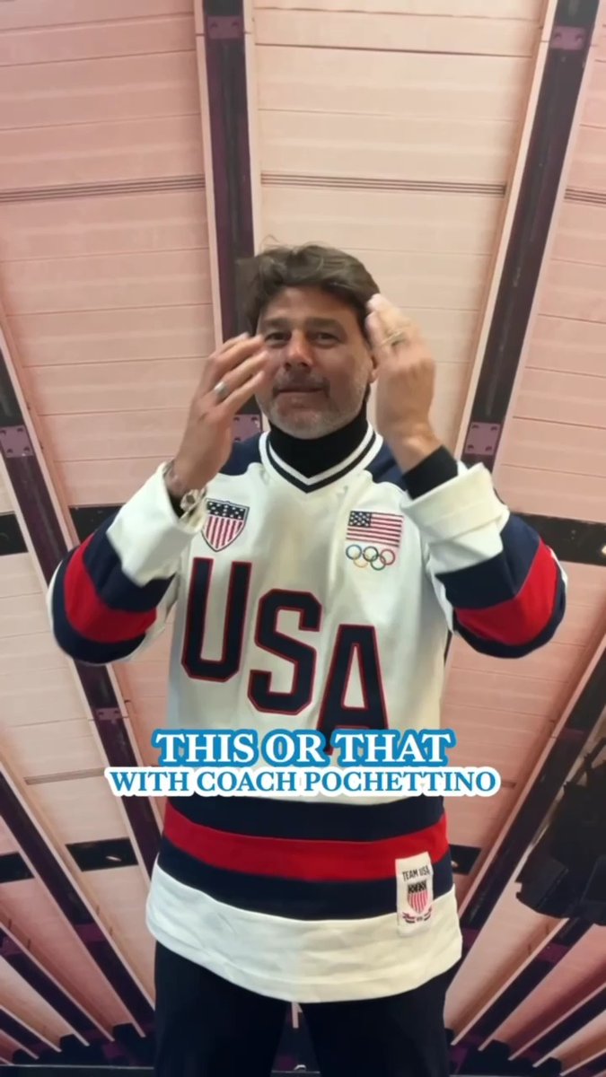 This or That: U.S. Soccer Men's National Team Head Coach Mauricio Pochettino edition 🇺🇸
