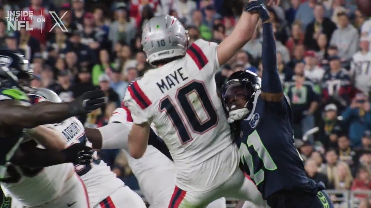Nwosu's nail in the coffin. Devon Witherspoon | Uchenna Nwosu | Seattle Seahawks