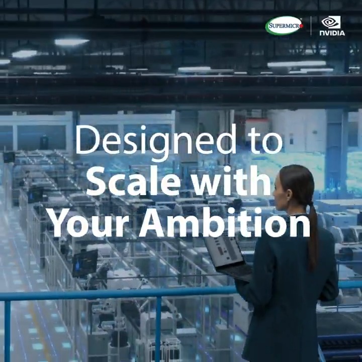 Supermicro and NVIDIA: Powering the Future of AI Factories. Maximum performance. Minimal energy footprint. Ready to deploy. Click to Learn More!