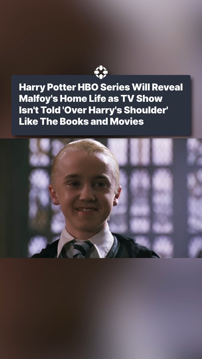 If you're a Draco Malfoy fan, you're in luck: The Harry Potter HBO series will reveal more of Draco Malfoy's life, unlike the books and movies.