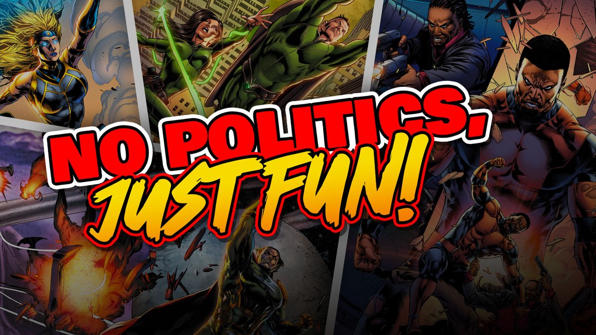 I reject the “all things are political.” Especially in relation to hobbies centered around fun.