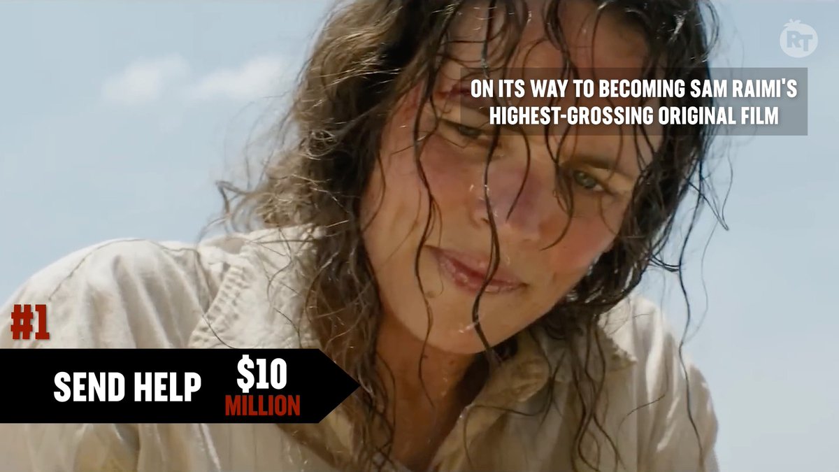 Sam Raimi's #SendHelp is on the way to becoming his highest-grossing original film.