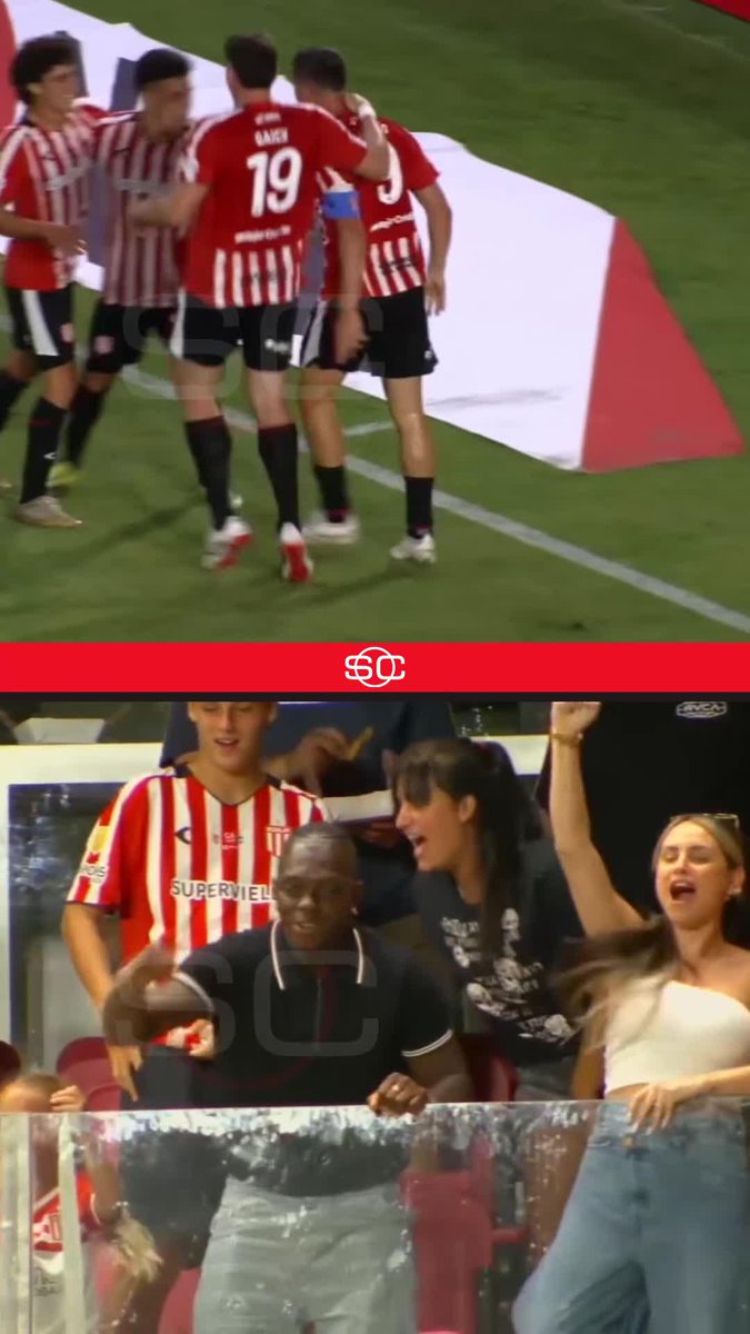¡CÓMO LO GRITÓ EDWUIN! Así celebró Cetré el gol de Carrillo para el 1-0 de Estudiantes contra Deportivo Riestra en UNO por la fecha 4 de la Zona A del #TorneoApertura.