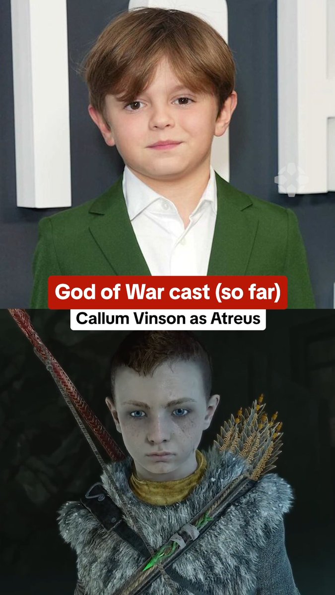 Callum Vinson will play Atreus in the live-action God of War TV series on Prime Video.