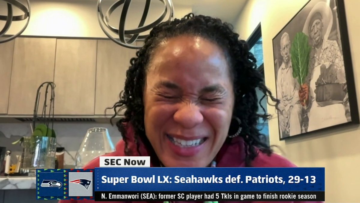 "He treats my girl [Raven Johnson] right... I'm on the bandwagon. And I'm going to ride it till a ring is given out." dawnstaley gives Nick Emmanwori her blessing ❤️