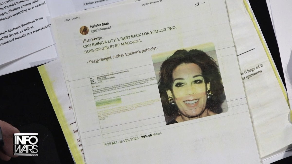 BABIES FOR SALE: "CAN BRING A LITTLE BABY BACK FOR YOU... OR TWO. BOYS OR GIRLS?" Jeffrey Epstein's Publicist, Peggy Siegal, Revealed Procuring Babies In Emails