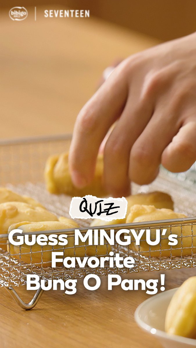 Sweet Red Bean VS Sweet Custard Cream? 👀 Guess MINGYU’s Favorite Bung O Pang! #bibigo_SEVENTEEN #TasteWhatsBeyond #SEVENTEEN #bibigo #LiveDelicious #MINGYU