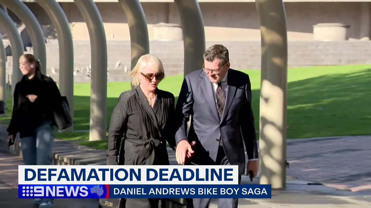 There's been a development in the long running Bike Boy saga, which has dogged former Premier Daniel Andrews and his wife Catherine. Heidi Murphy #9News
