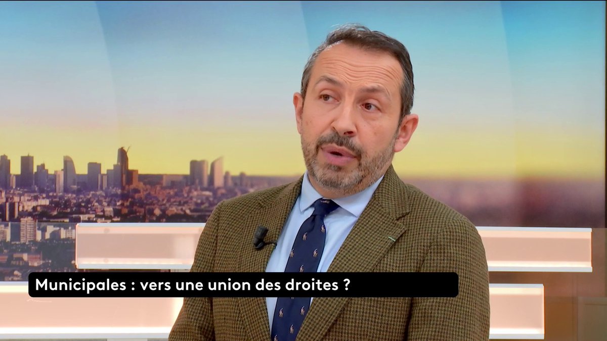 🔴 🗣 "La gauche au pouvoir, c'est une ville ruinée, une ville insécurisée et il n'y a pas de contre-exemple à ce que je dis", assure Sébastien Chenu, député RN et vice-président de l'Assemblée nationale, avant les élections municipales. #canal16