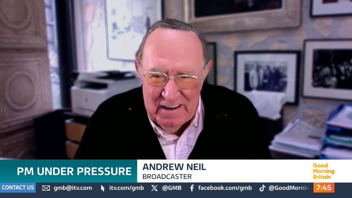 'He is vulnerable to being blown over by the slightest spring breeze,' says Andrew Neil. As Keir Starmer fights for political survival after the Lord Mandelson scandal.