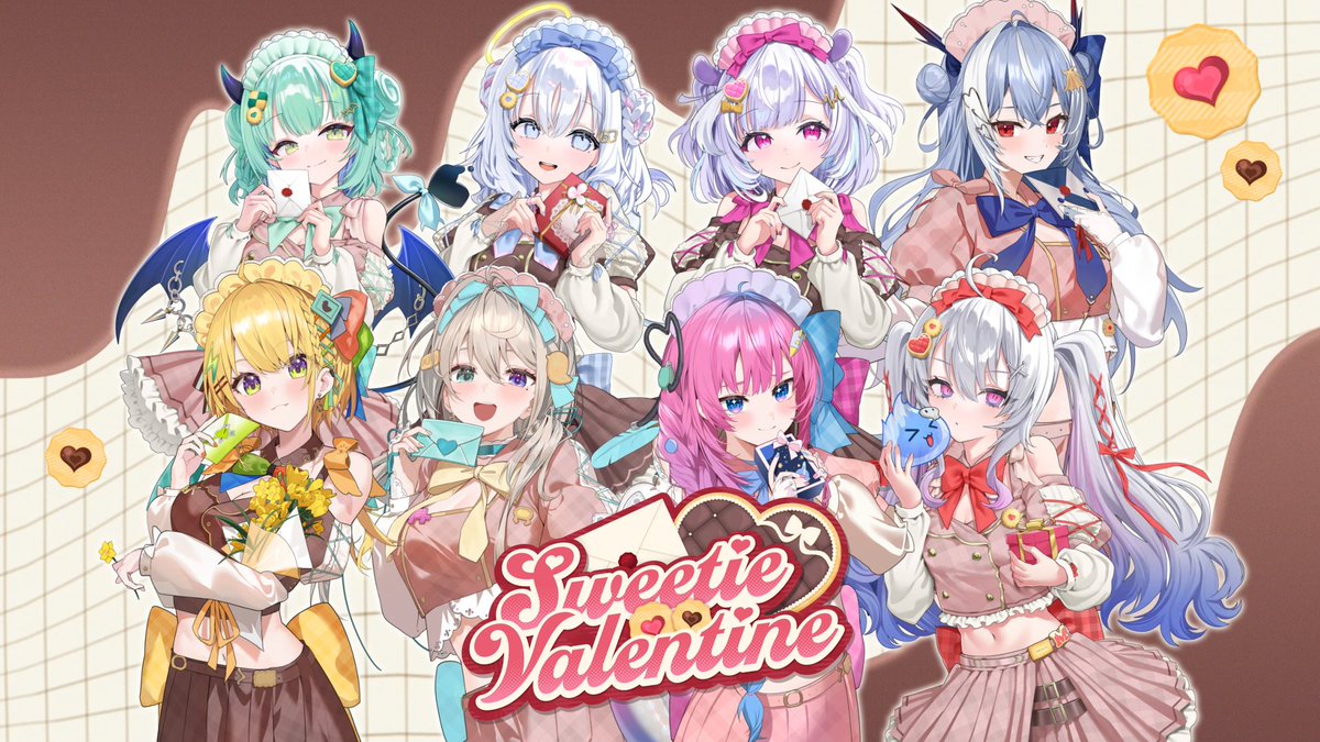 ◤ ̄ ̄ ̄ ̄ ̄ ̄ ̄ ̄ ̄ ̄ ̄ ̄ 💝🍫Sweetie Valentine🍫💝 ____________◢ バレンタイングッズ&ボイス販売決定❣ 特別企画はKU100で収録を行ったASMRボイス💝 お楽しみに✨ 🤎受注開始 2月14日(土)18:00 🤎ご購入はこちら #すぺしゃりてSweetieValentine
