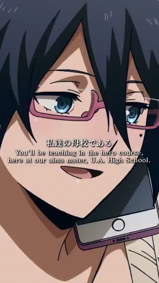/ TVアニメ『#ヴィジランテ 』 切り抜き動画公開🎬 \ 「#相澤学生編 」第19話より 「…ったく合理性に欠ける」 第20話「ガラスの空」は 2/16(月)22:00~TOKYO MXほか放送📺 📡第2期好評配信中 #ヒロアカ #MHAvigilantes #mha