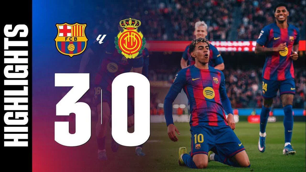FC BARCELONA 3️⃣-0️⃣ RCD Mallorca #BarçaMallorca | #LaLigaHighlights