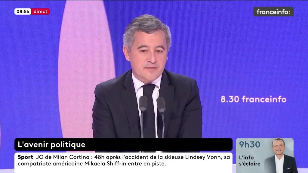 🔴 L'avenir politique : le cas de Gérald Darmanin ➡️ "Je suis candidat aux municipales à Tourcoing, en numéro 2 de la liste menée par Doriane Bécue [...] Et je serai premier adjoint si les Tourquennois me font confiance", annonce Gérald Darmanin, ministre de la Justice