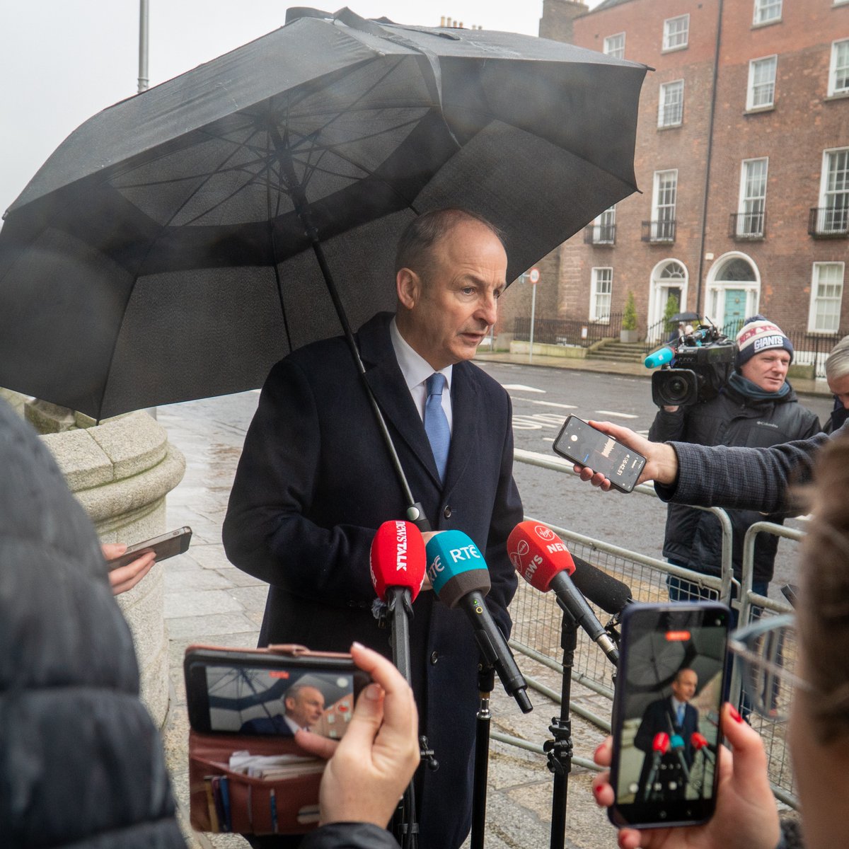 Substantive issues on the Cabinet agenda. Darragh O'Brien is bringing legislation to remove the Dublin Airport cap and preclude further caps into the future. Further work by Jack Chambers TD on measures to speed up larger projects, particularly in transport, energy and water.