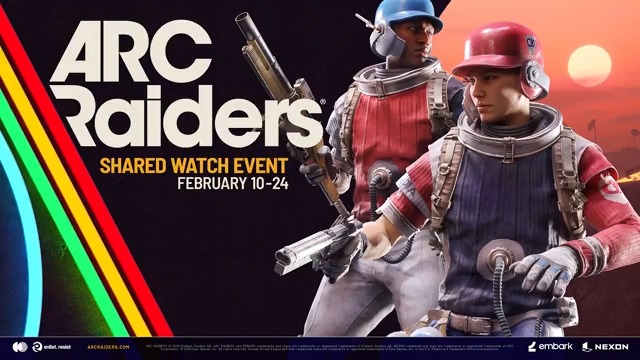 Arc Raiders'ın The Shared Watch etkinliği başladı! 🔸Diğer oyuncularla birlikte ARC'ları yok ederek puan kazanacaksınız ve ödüller açacaksınız 🔸Bu etkinlikte PvP puan vermeyecek 🔸24 Şubat'ta sona erecek