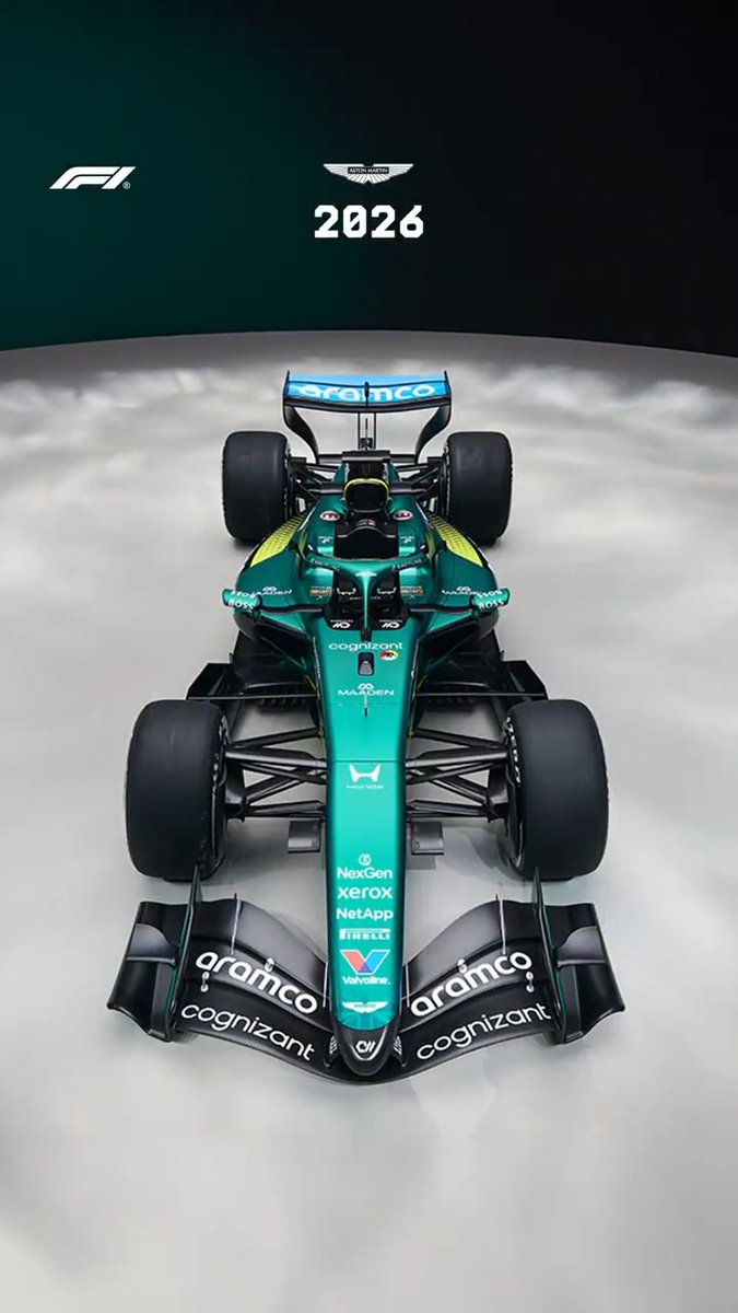 From '25 to '26 ➡️ Revealing the 2026 livery from Aston Martin! 🤩 #F1