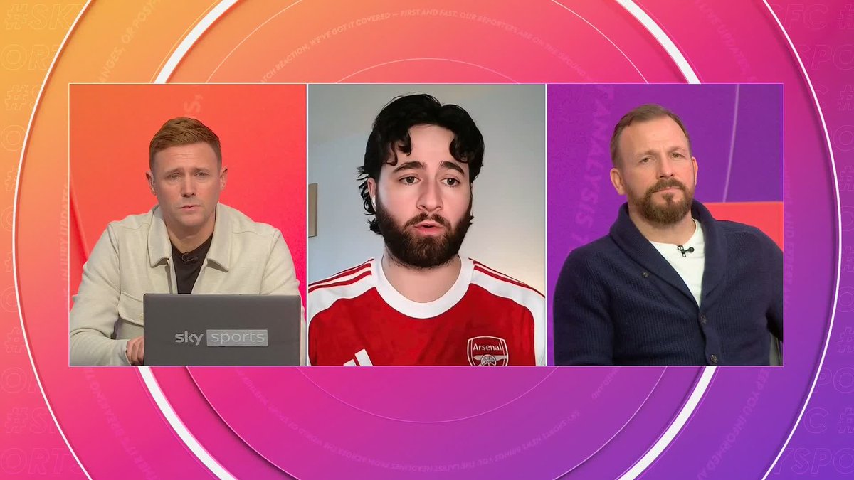 "I'm more worried about Manchester United in the title race" Christian Tye says he's not worried about the threat of Manchester City as Arsenal look to win the Premier League 🔴 Fanalysis #SkySportsFC