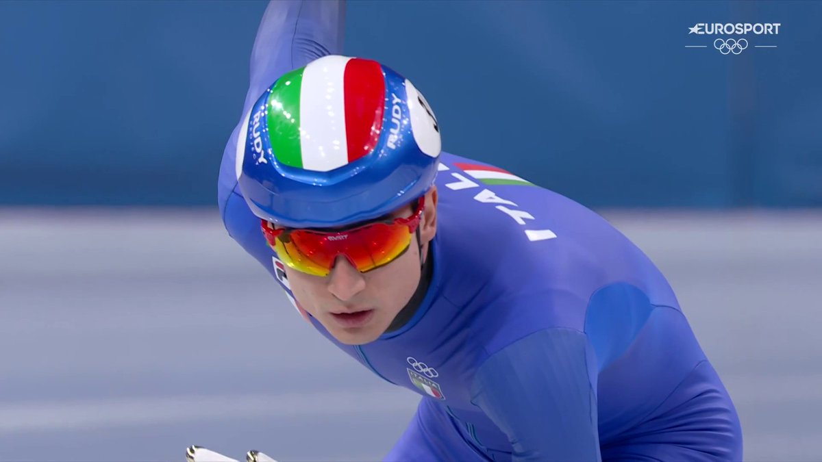 PIETRO SIGHEL AI QUARTI NEI 1000M L'azzurro vince la sua batteria in scioltezza (1:25.740). Dietro di lui il francese Fercoq.